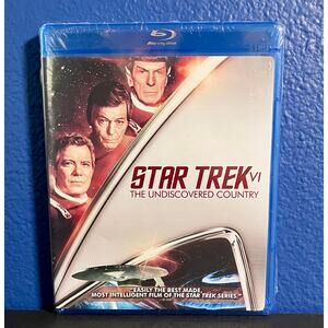 Star Trek VI: The Undiscovered Country (Blu-ray DVD Movie ) - Sealed